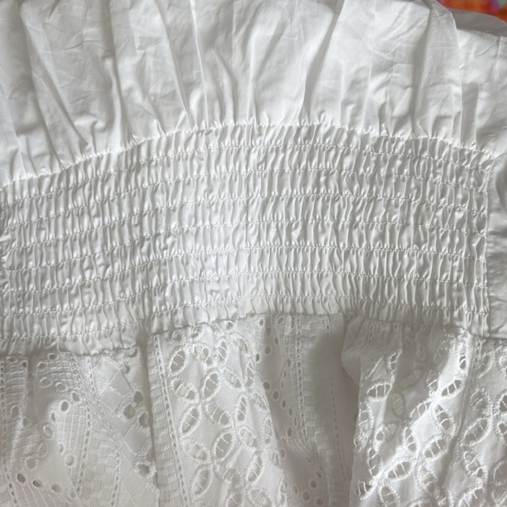 Thakoon Eyelet Dress Size M - Picture 5 of 9